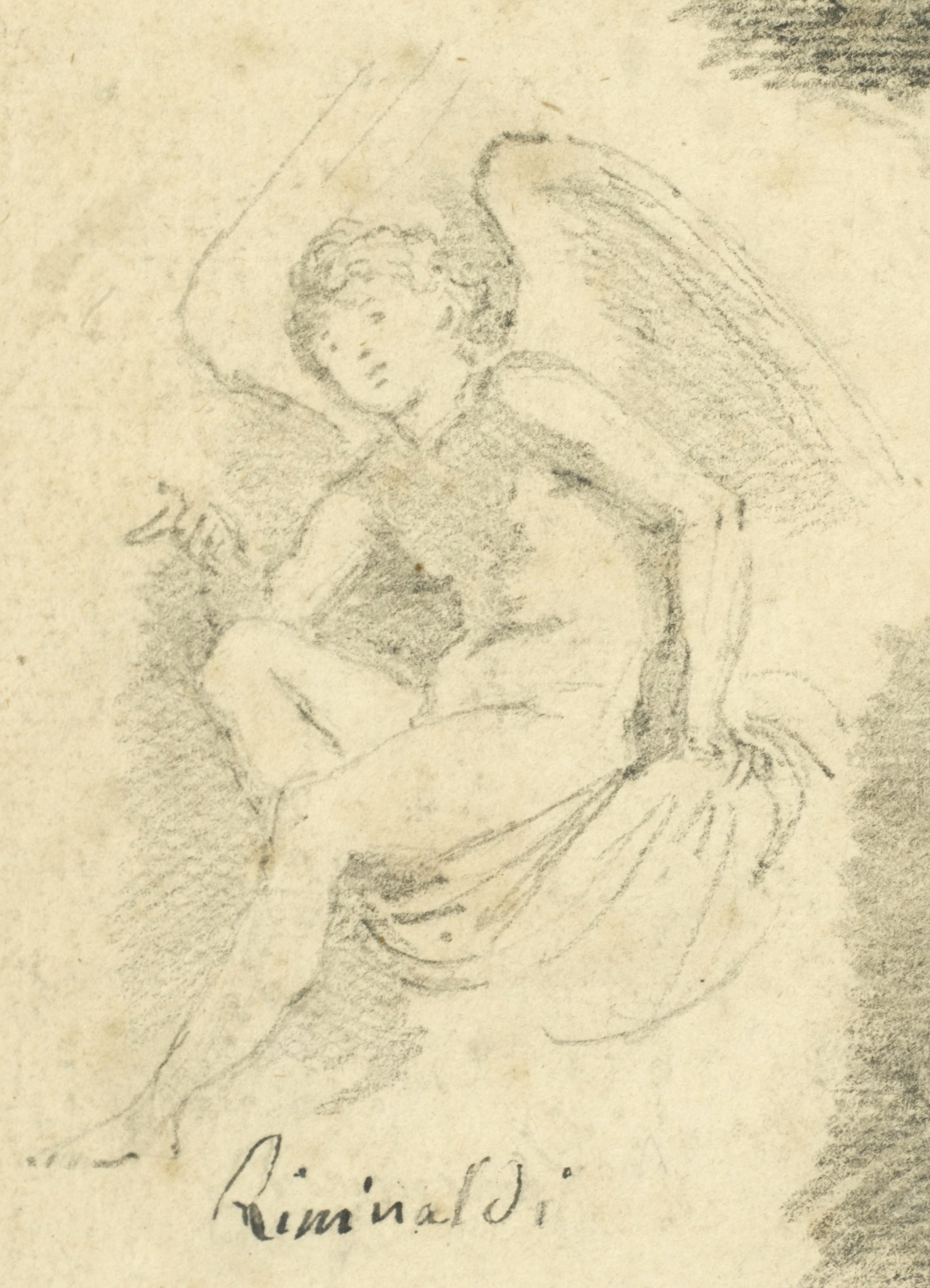 Drei Studien von Jean-Honoré Fragonard, die 1761 im Pitti-Palast ausgeführt wurden  im Angebot 8