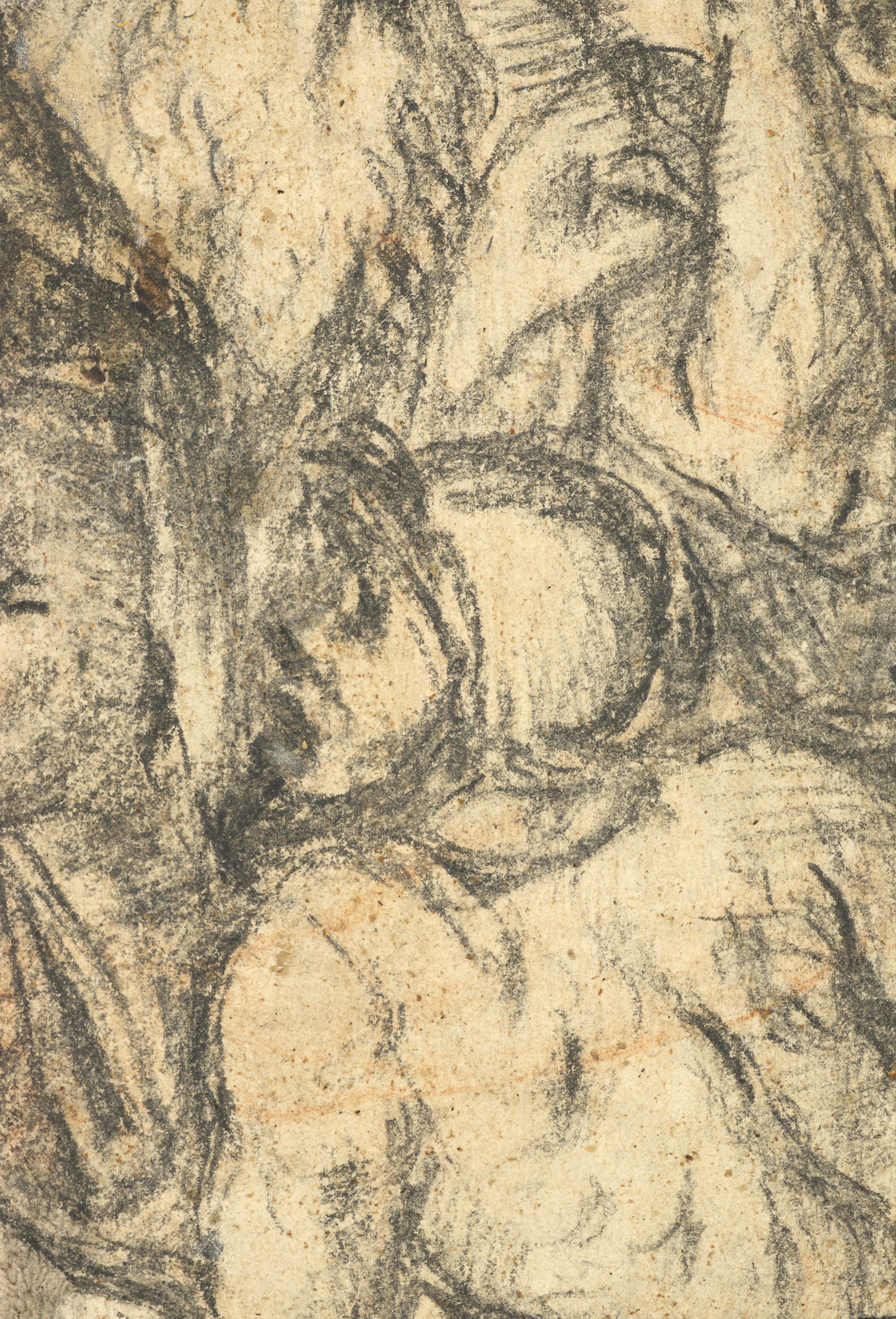 Christ before Herod, a drawing from the School of Titian For Sale 2