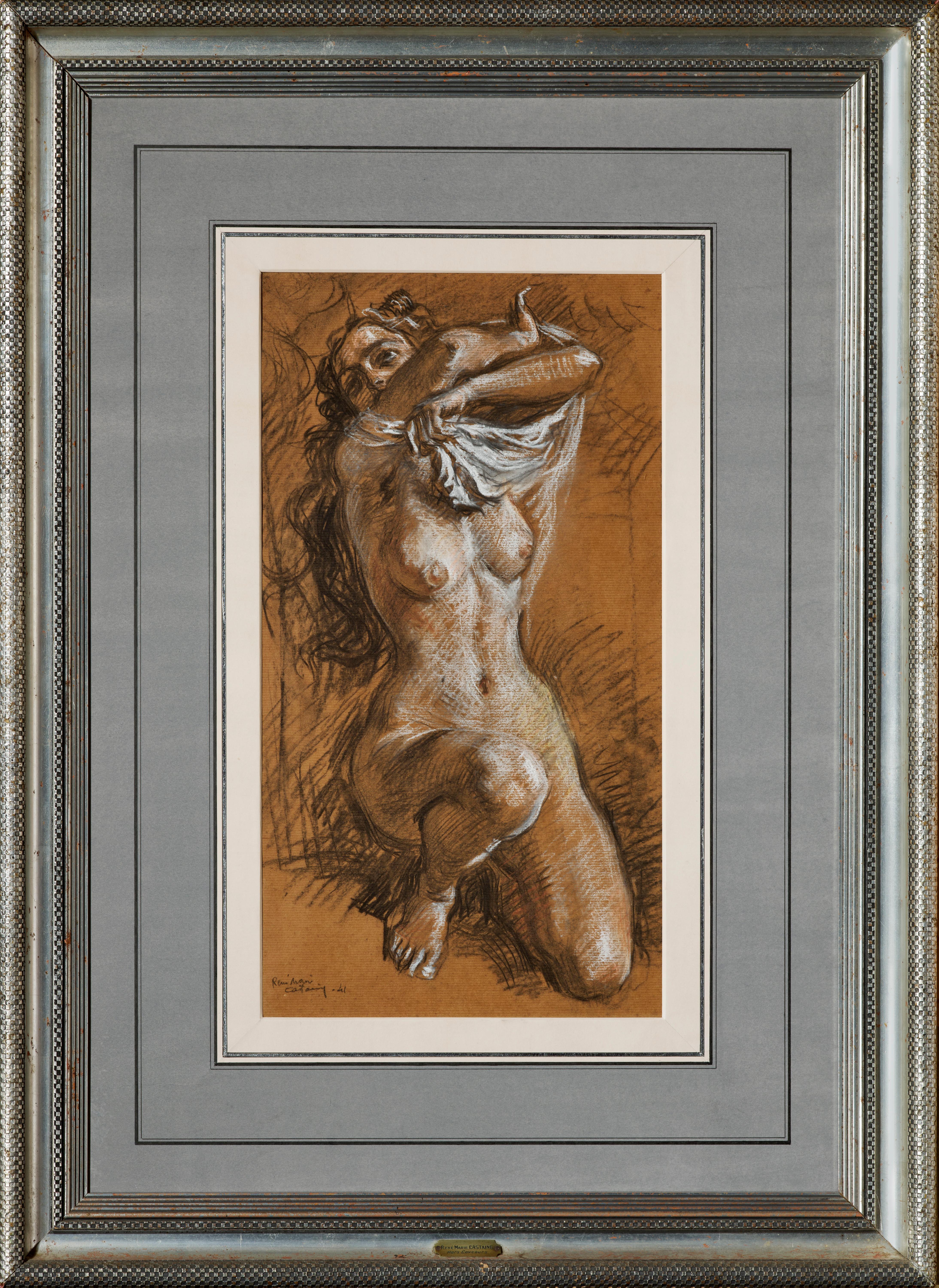 Study for the Spring (preparatory to the Four Seasons) by René-Marie Castaing For Sale 5