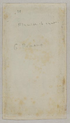 Candelstick project, a drawing attributed to Giulio Romano (circa 1499 - 1546)