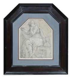 Allegory of Chastity, un dessin attribué à G. Porta avec une grande provenance