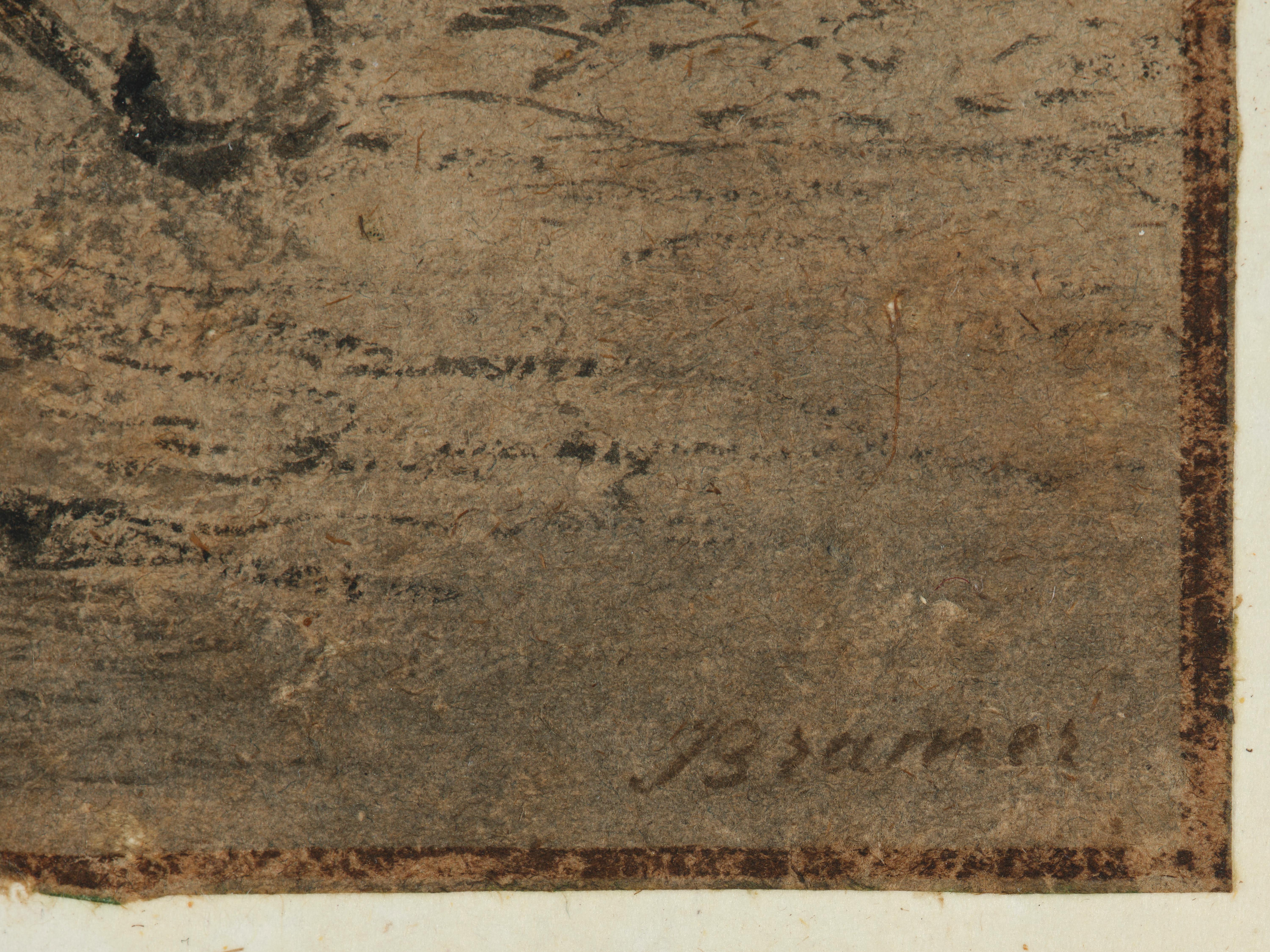 Silvio und Dorinda, eine Zeichnung von Leonaert Bramer, Vermeers erster Meister im Angebot 4