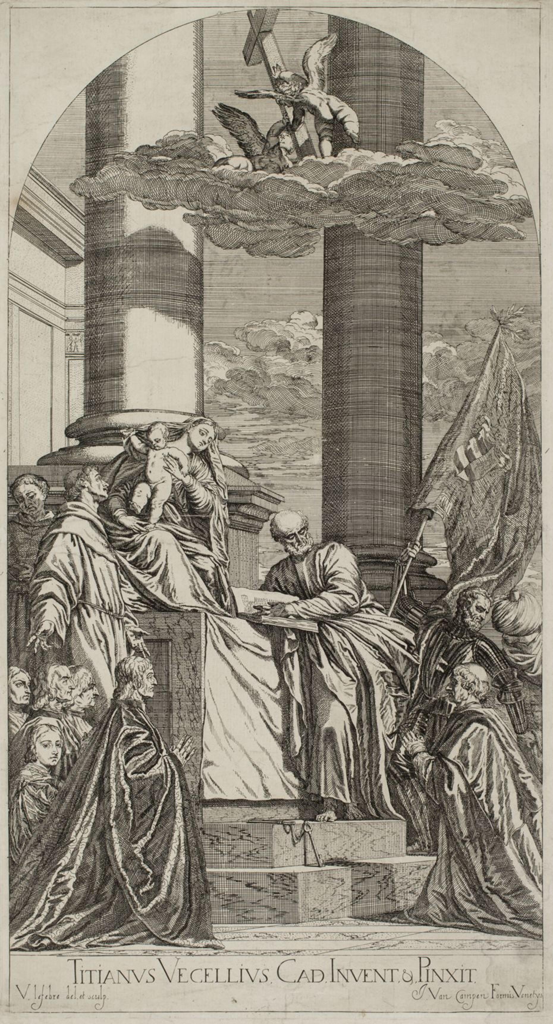 From Renaissance Venice to Barocco Naples, a drawing by Francesco La Marra For Sale 7