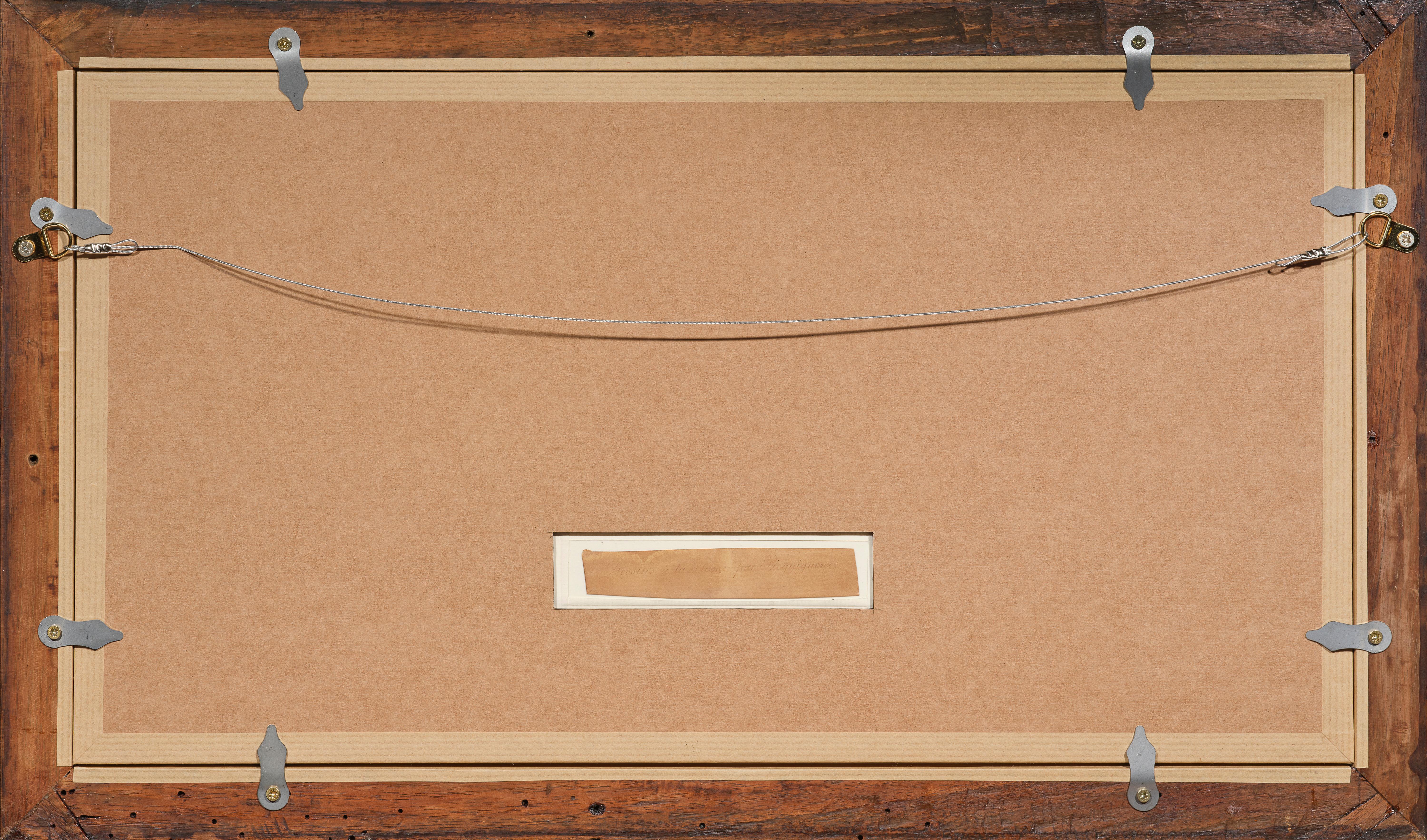 Un raro disegno neoclassico di Jean-Pierre Péquignot, amico di Girodet in vendita 6