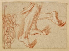 A two-sided preparatory red chalk study by Volterrano (1611 - 1689)