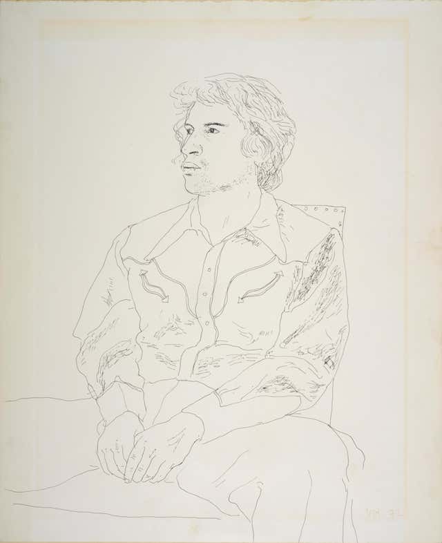 Celia in Black Dress Offset Print, Pop Art, 1980 For Sale at 1stDibs