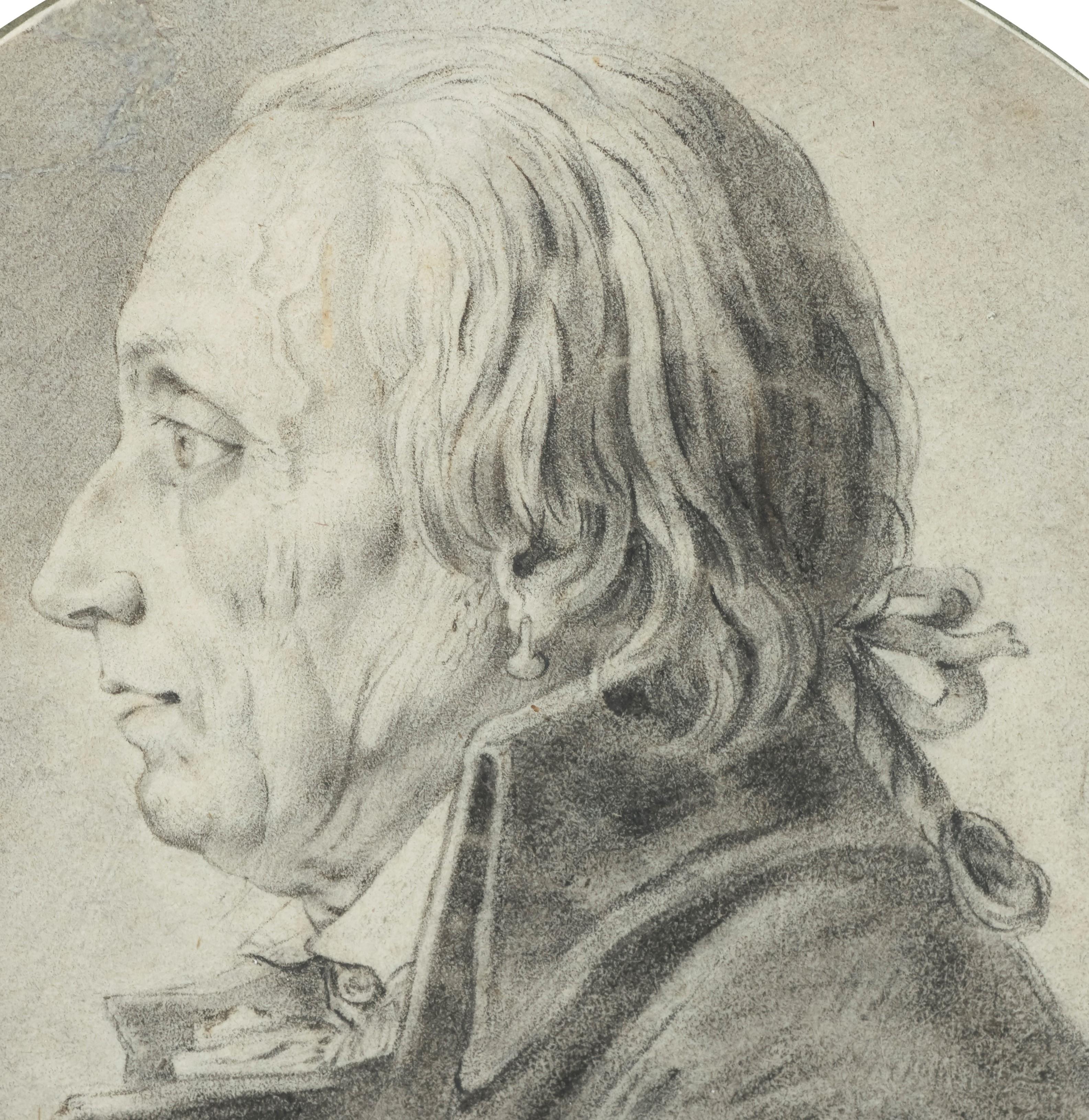 Portrait of an Revolutionary - Drawing from the School of Jacques-Louis David 1