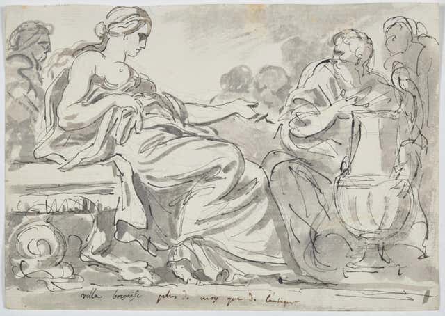 1750s Nude Drawings and Watercolors