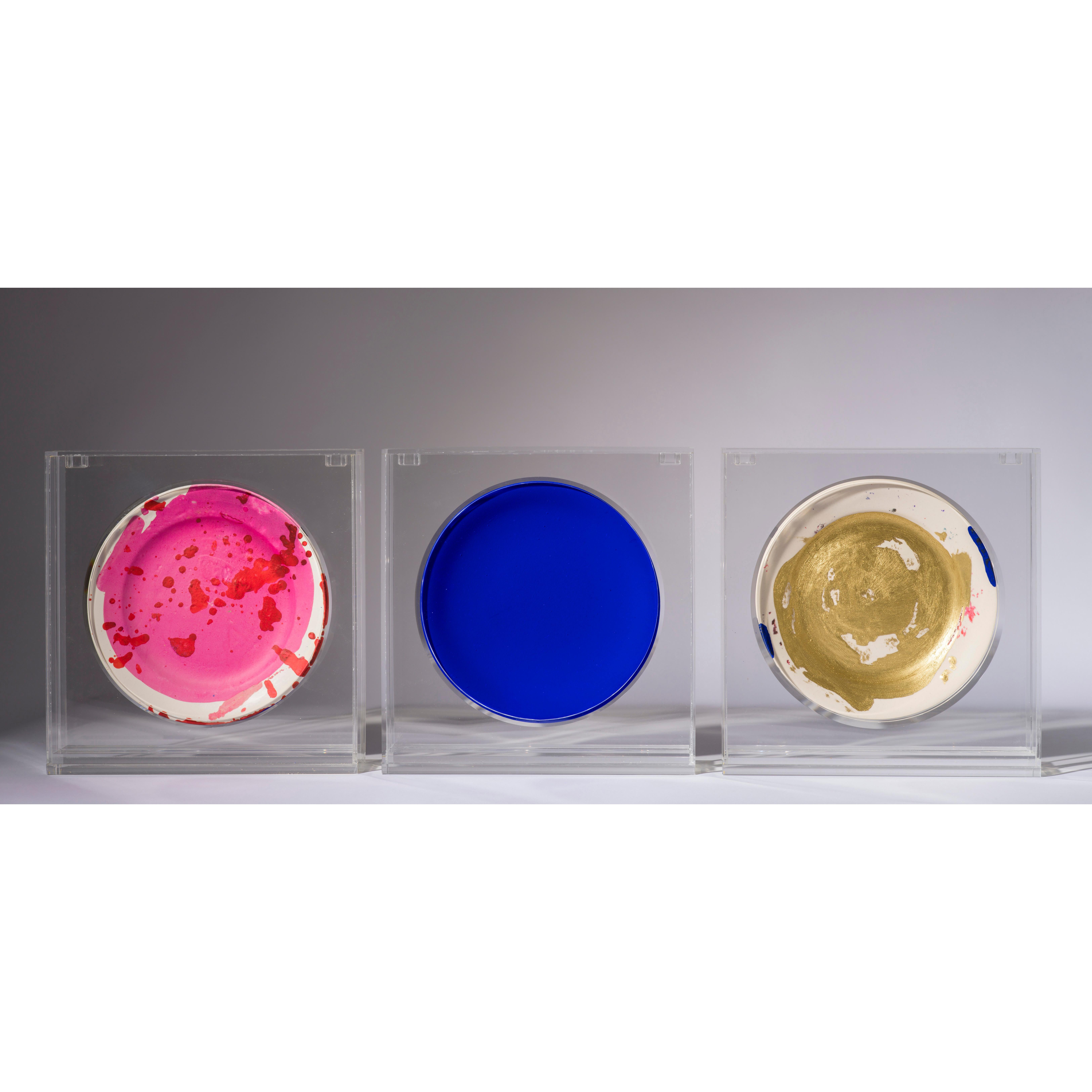 Assiette bleue sans titre (IKB 54) en vente 3