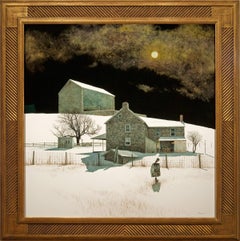 "Moonlight Over the Farm"