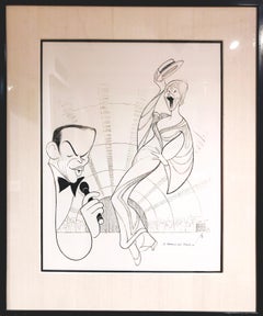 "Frank Sinatra and Shirley MacLaine at Radio City Music Hall" 