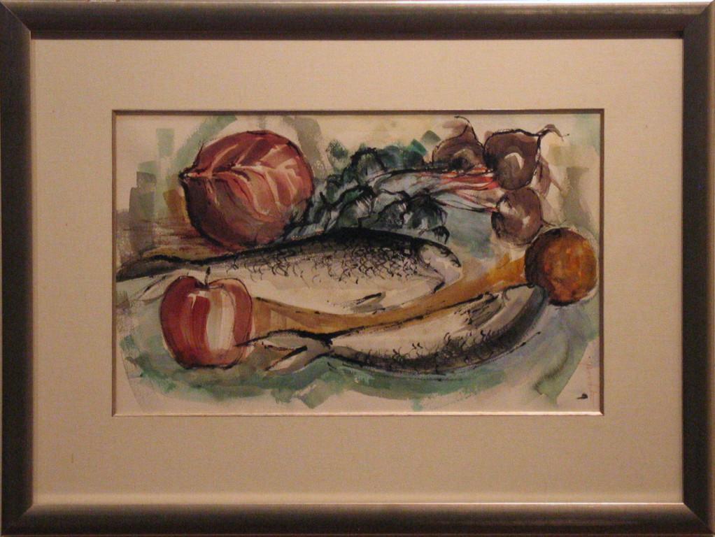 Still Life with Fish - Art by Junji Yamashita