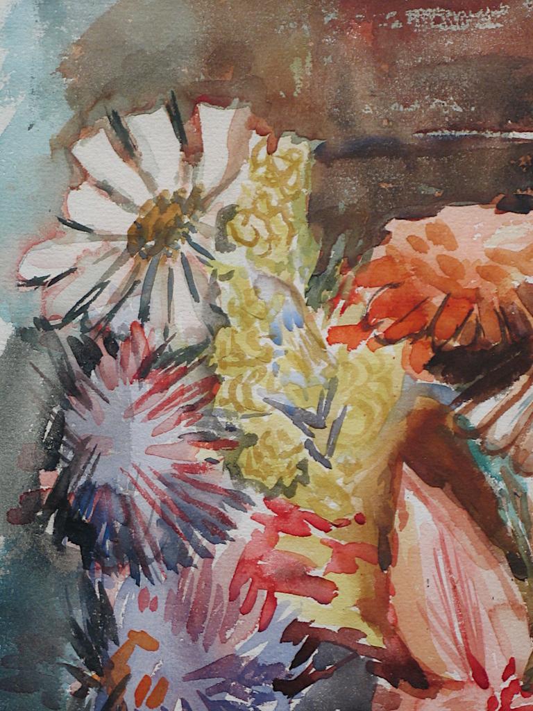 floral watercolors