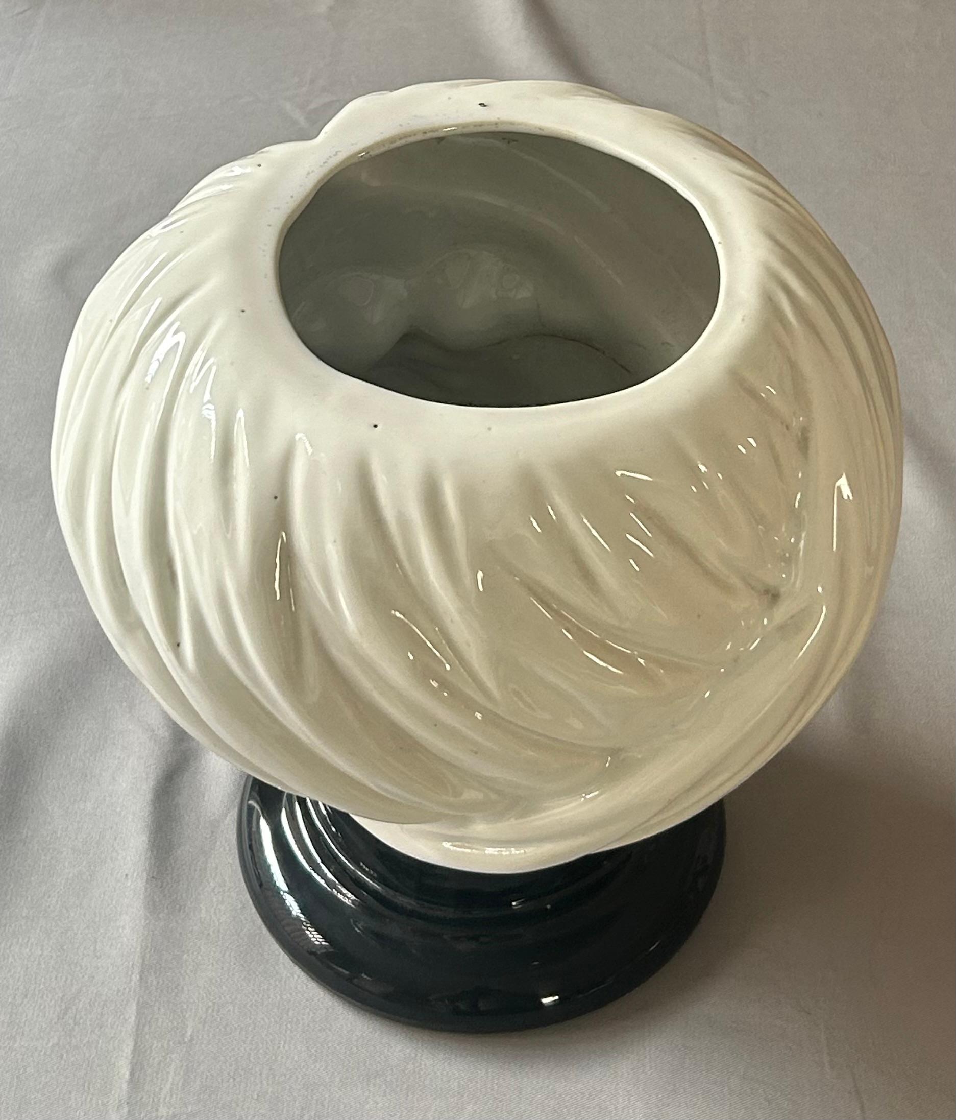Italian Ceramic 'Testa di Moro' Vase or Jardiniere by Piero Fornasetti, Milan 4