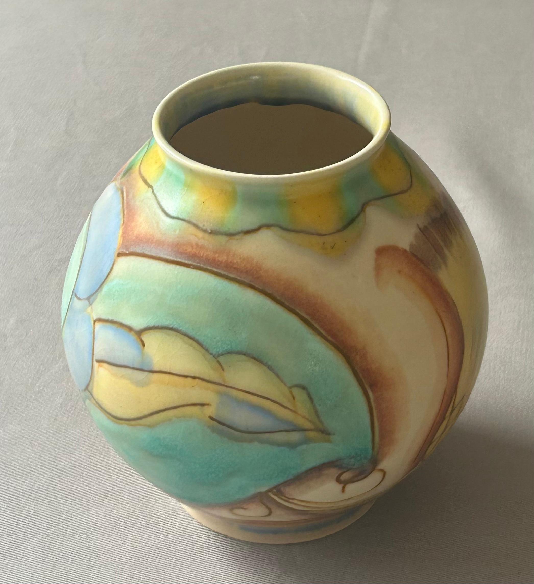 Carltonware Art Deco 1930s Vase For Sale 2
