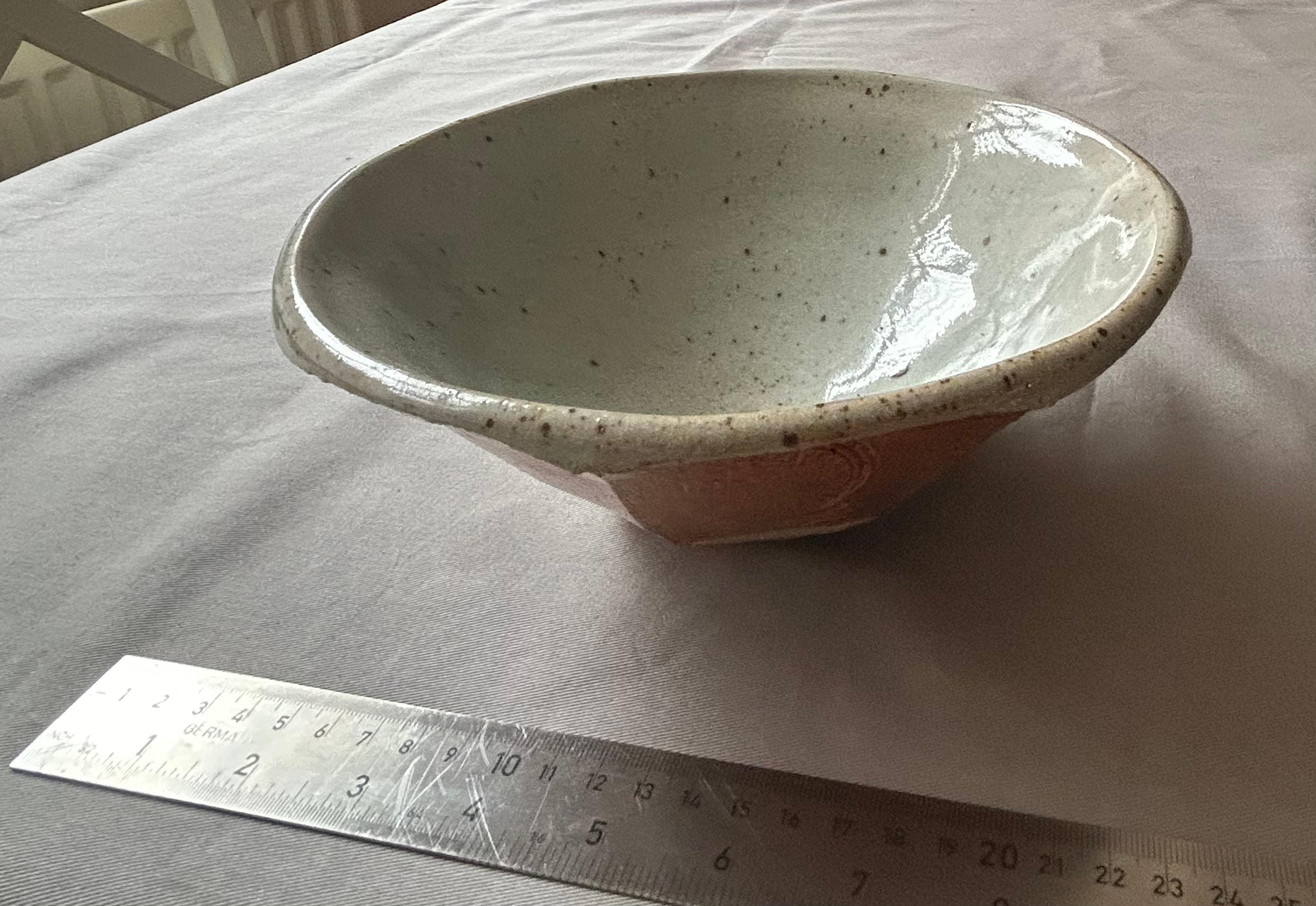 Bol en grès de Studio Pottery en vente 3
