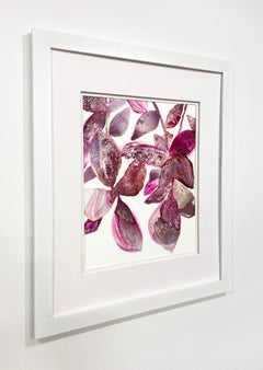 Framed Botanical Watercolor by Rachel Kohn - Plant Puddle #1
