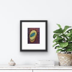 Surreal nature inspired painting / drawing by Denise Sfraga - Brooding 4