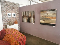 Paesaggio in metallo "Studio della testa del leone 3