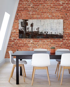 Metal Landscape Composition "Airport Road, Cape Town"