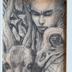 realistische Zeichnung, "Lingering Souls"