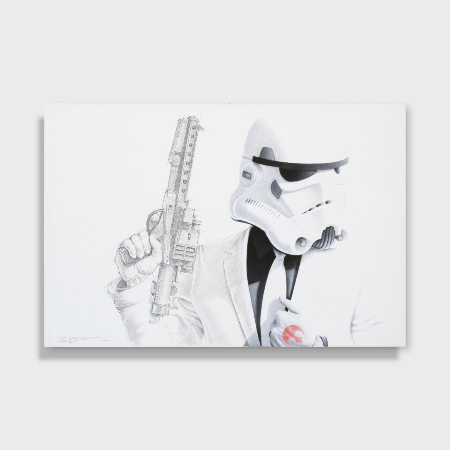 realistic stormtrooper drawing