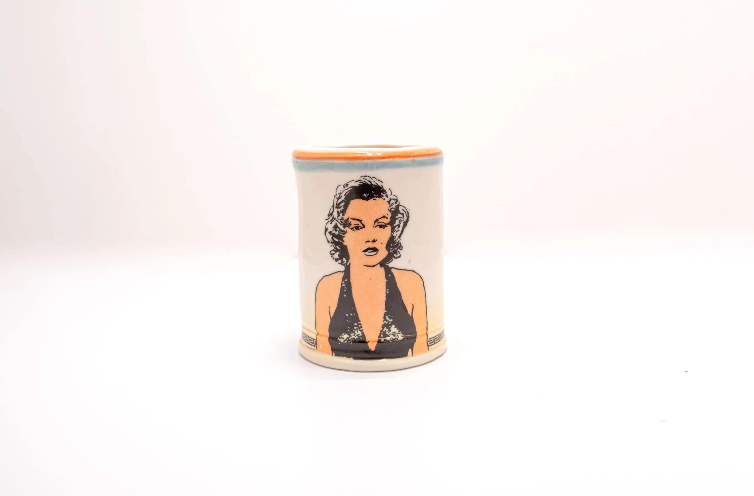 Contemporary Functional Vessel, "Marilyn Cup" - Art by Ron Carlson