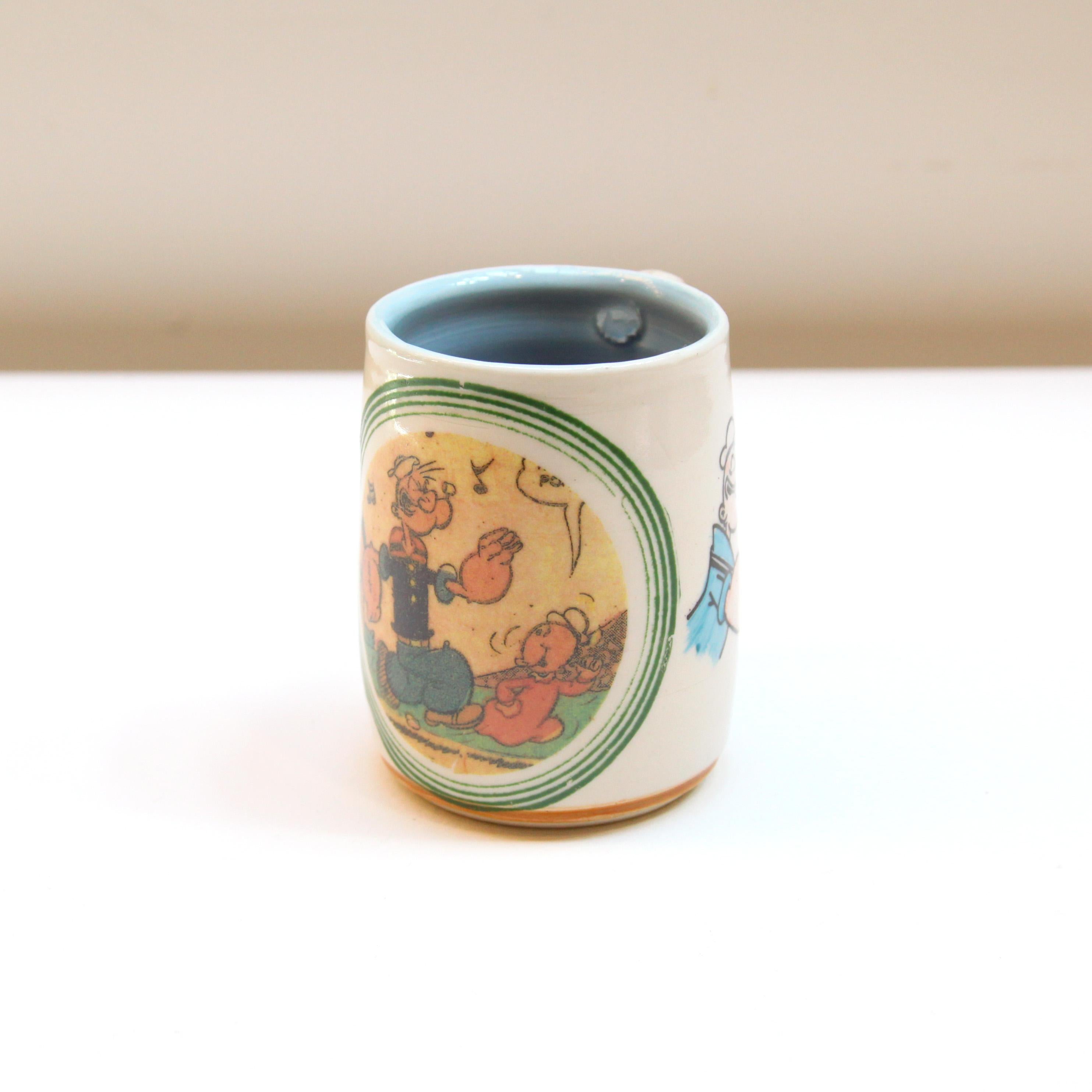 Vasija funcional contemporánea, "Popeye Cup II"