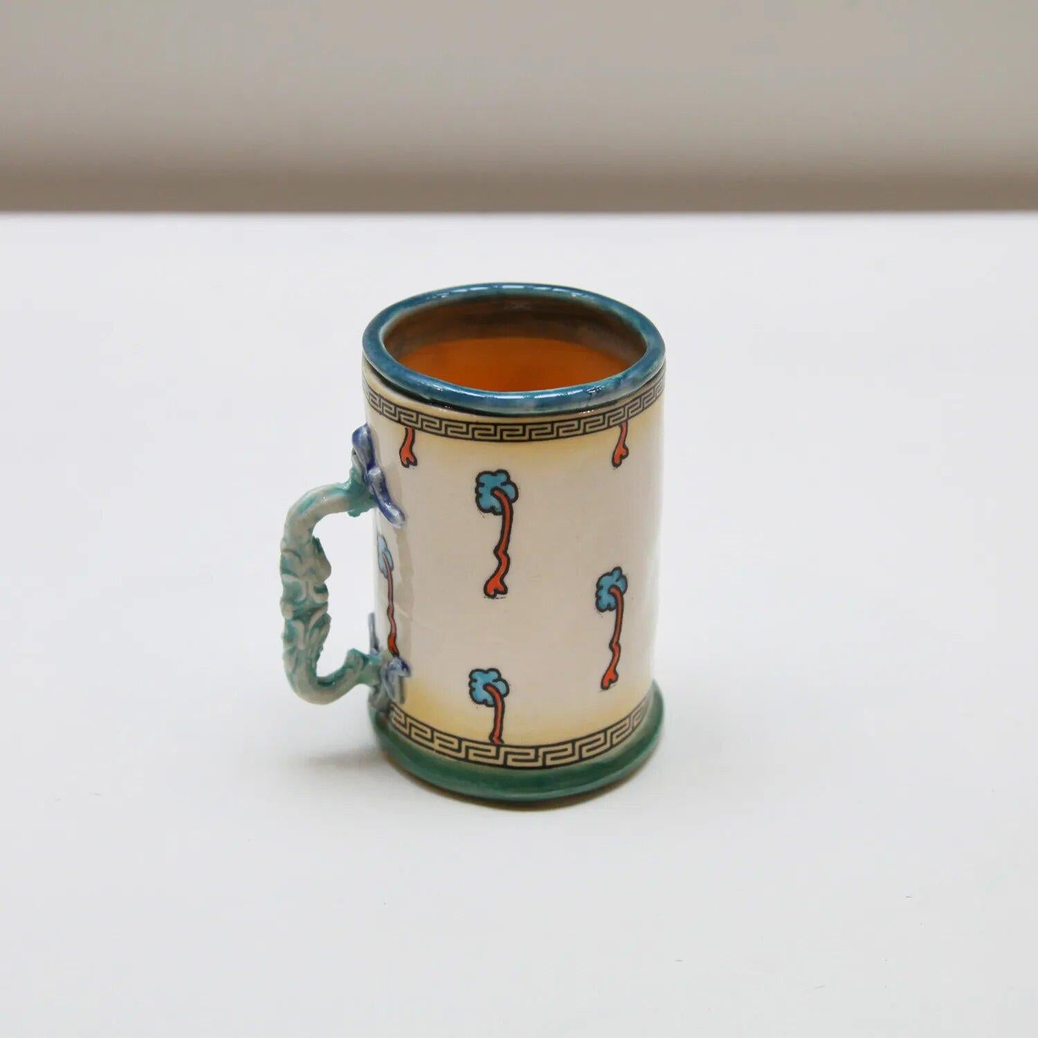 Ceramic Pop Art Flower Cup For Sale 1