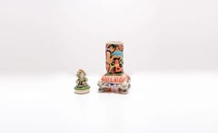 Contenitore con coperchio in ceramica Avant Garde