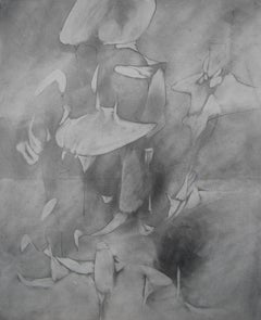 Abstract Drawing, "Graphite Study for Letting Go"