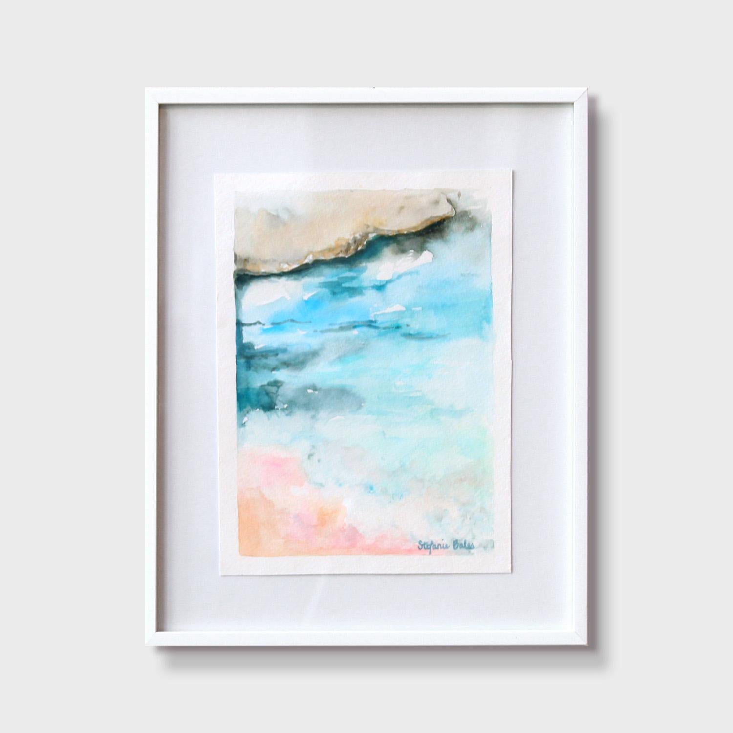 A one of a kind 12x15 Abstract Impressionist Watercolor on Paper Landscape Painting executed by artist Stefanie Bales. A certificate of authenticity will be provided upon its purchase or delivery. 

All of Stefanie Bales’ work reflects on the