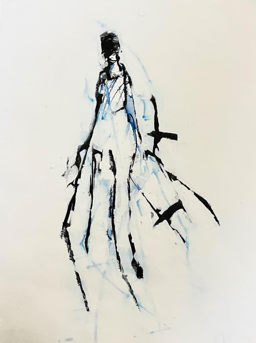 Catie Radney Abstract Drawing - Silhouette - 1105