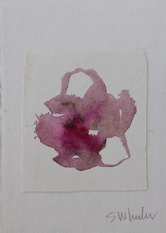 “ Flora Plum” Framed Watercolor by S. Wheeler