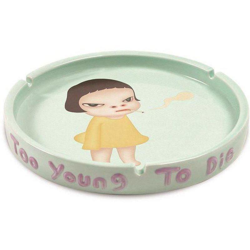 Yoshitomo Nara, Too Young to Die, Glazed Ceramic Ashtray, 2002

Glazed Ceramic ashtray
Produced in a limited quantity. Now long sold out.
Plate signed and publisher stamp, verso.
24.90 x 24.90 in (63.2 x 63.2 cm)