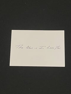 Tracey Emin, The News Is I Love You