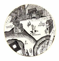 Grayson Perry, The Public Relations Plate, Ceramic, 2020