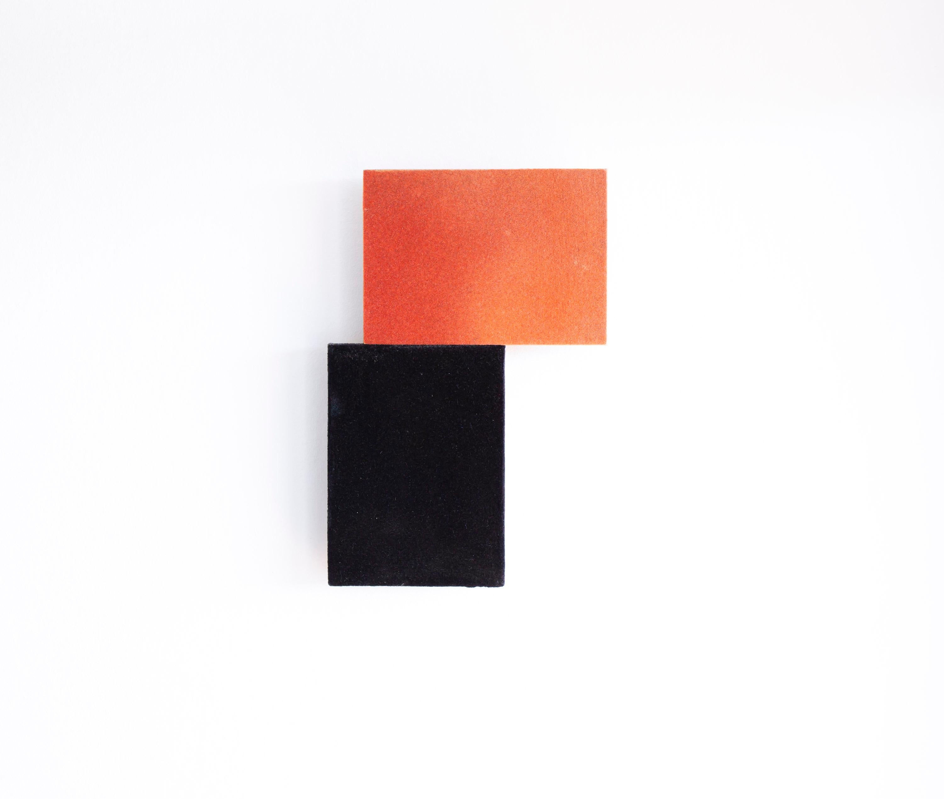 red and black wall
