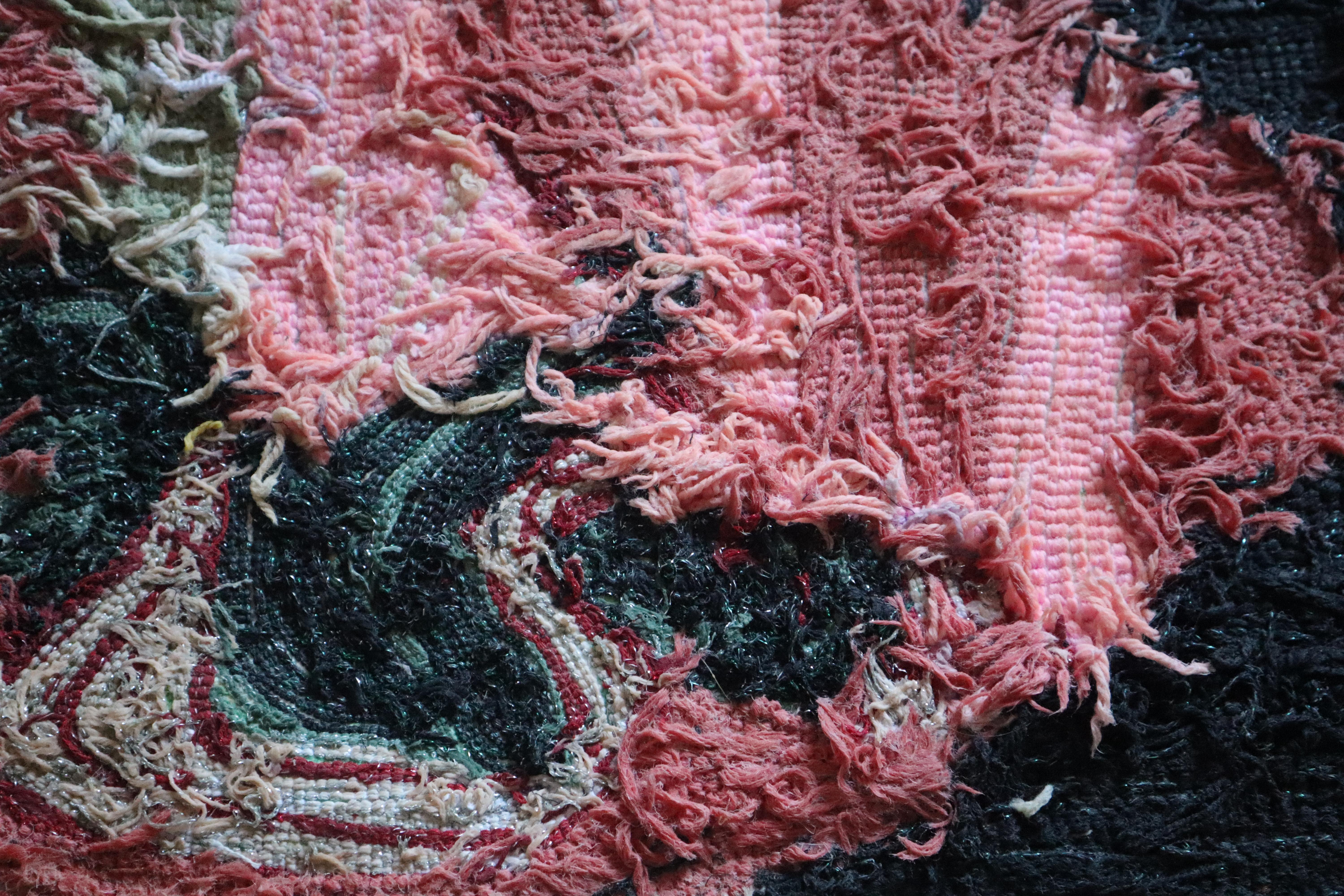 «Celebration» Large Hand-Tufted Tapestry by Julia Kiryanova For Sale 4