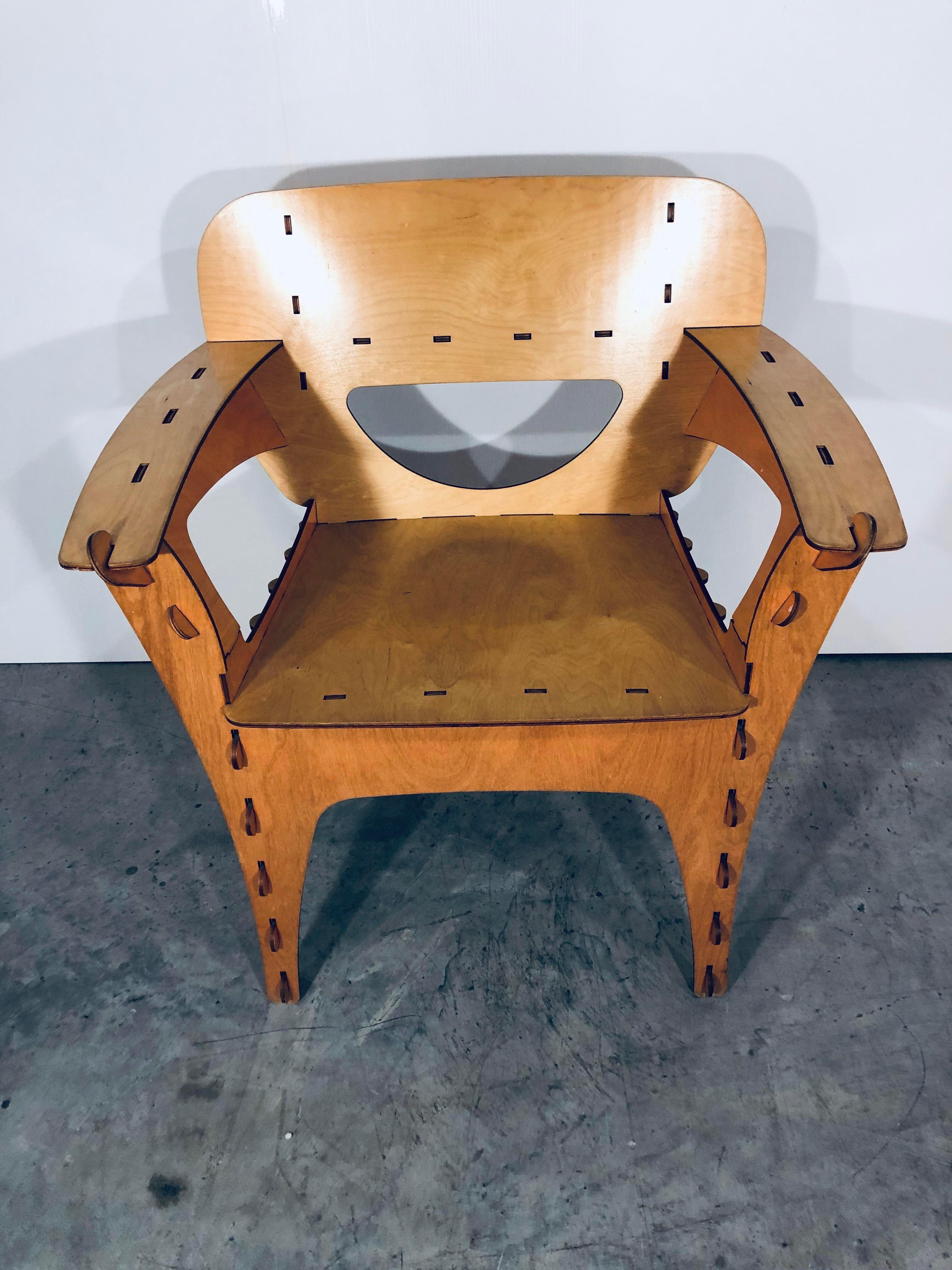 David Kawecki, PuzzleChair, Birch 4