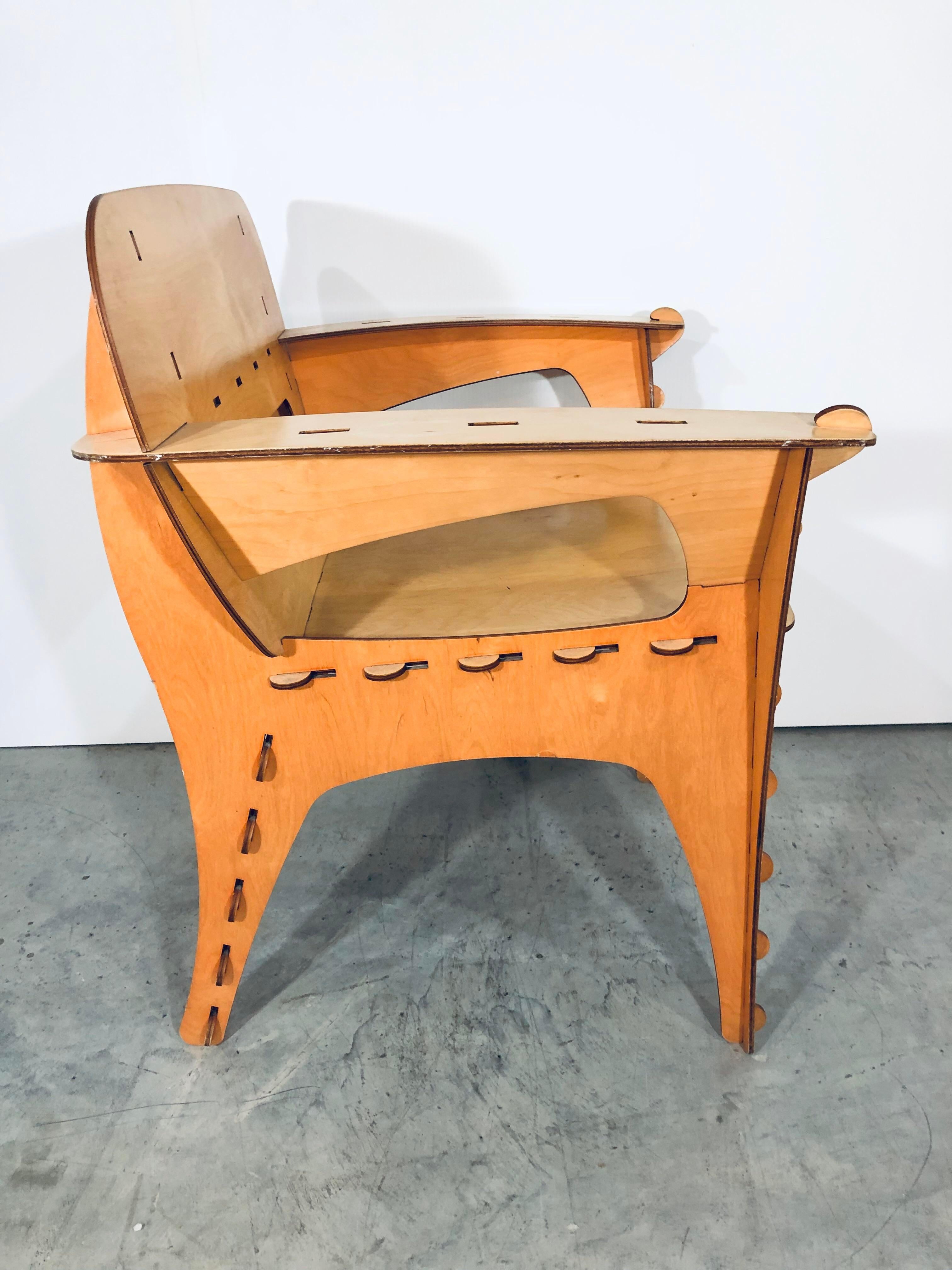 David Kawecki, PuzzleChair, Birch 5