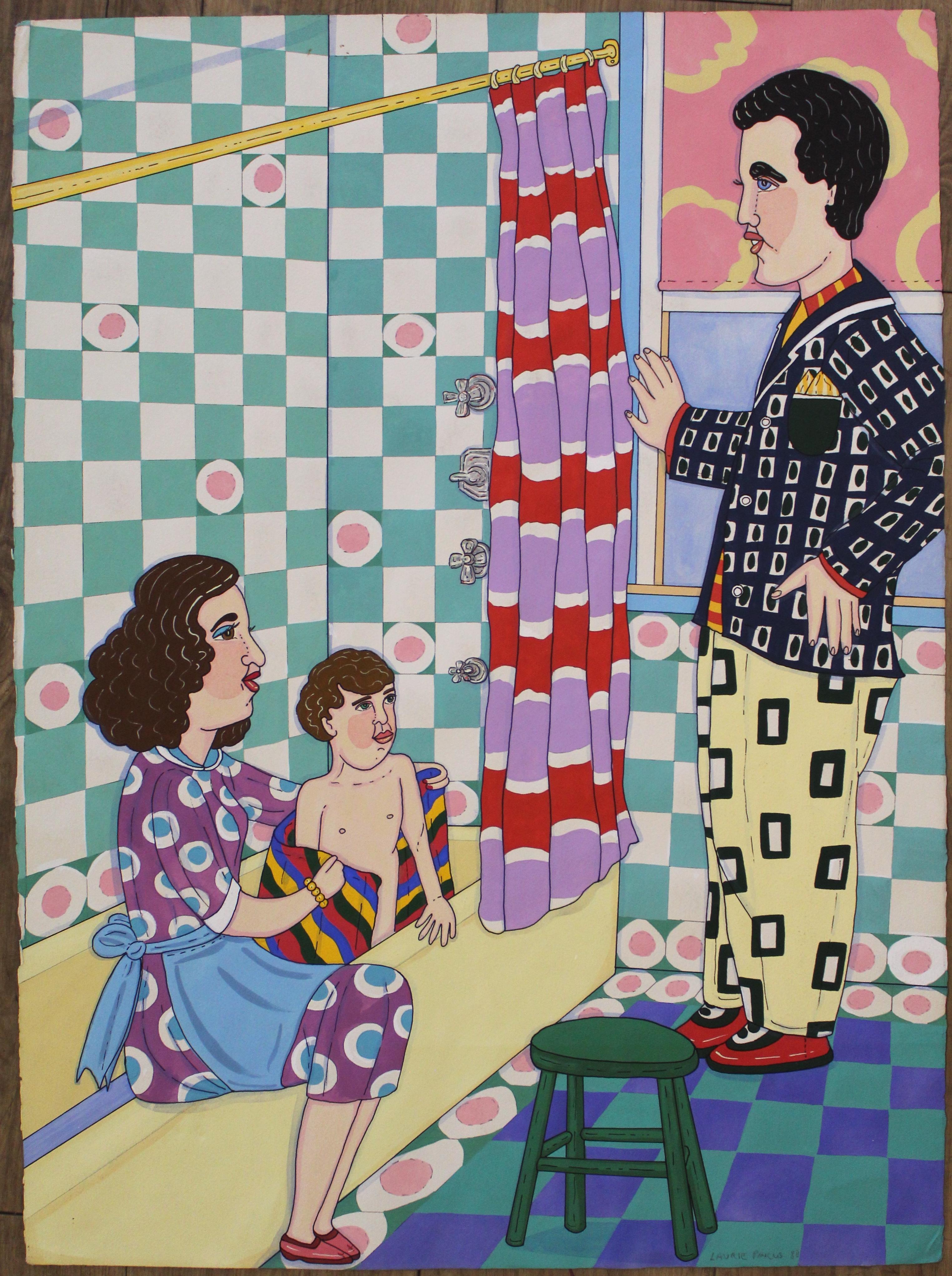 Laurie Pincus utilizza l'arte per esplorare la relazione e lo spazio reale tra i mondi: l'immaginazione e la realtà, l'infanzia e l'età adulta, il sogno e la veglia, la finzione e la non finzione, la televisione e la vita quotidiana.