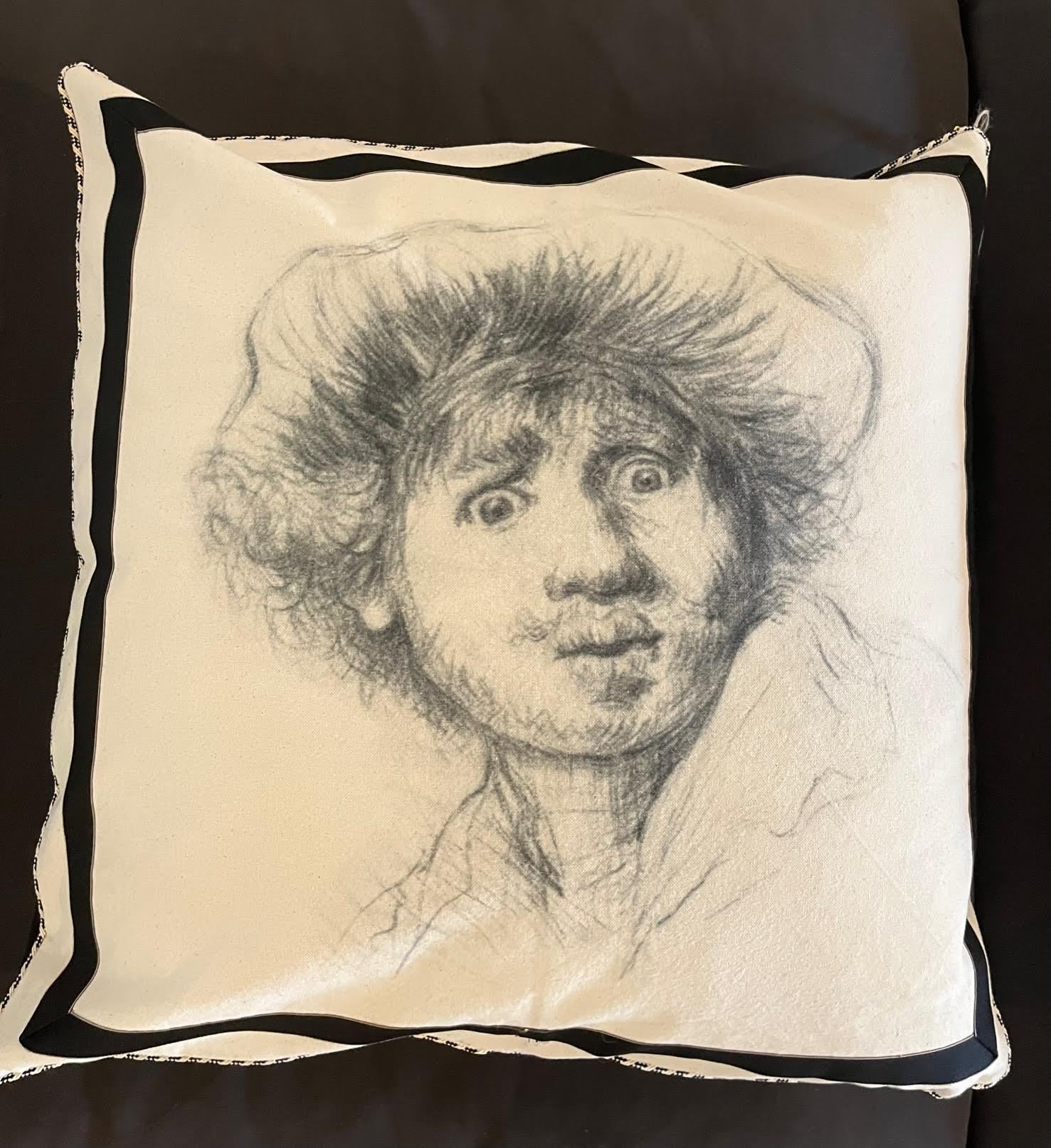 Maureen Gates - Maureen Gates, Rembrandt, Pillow For Sale at 1stDibs