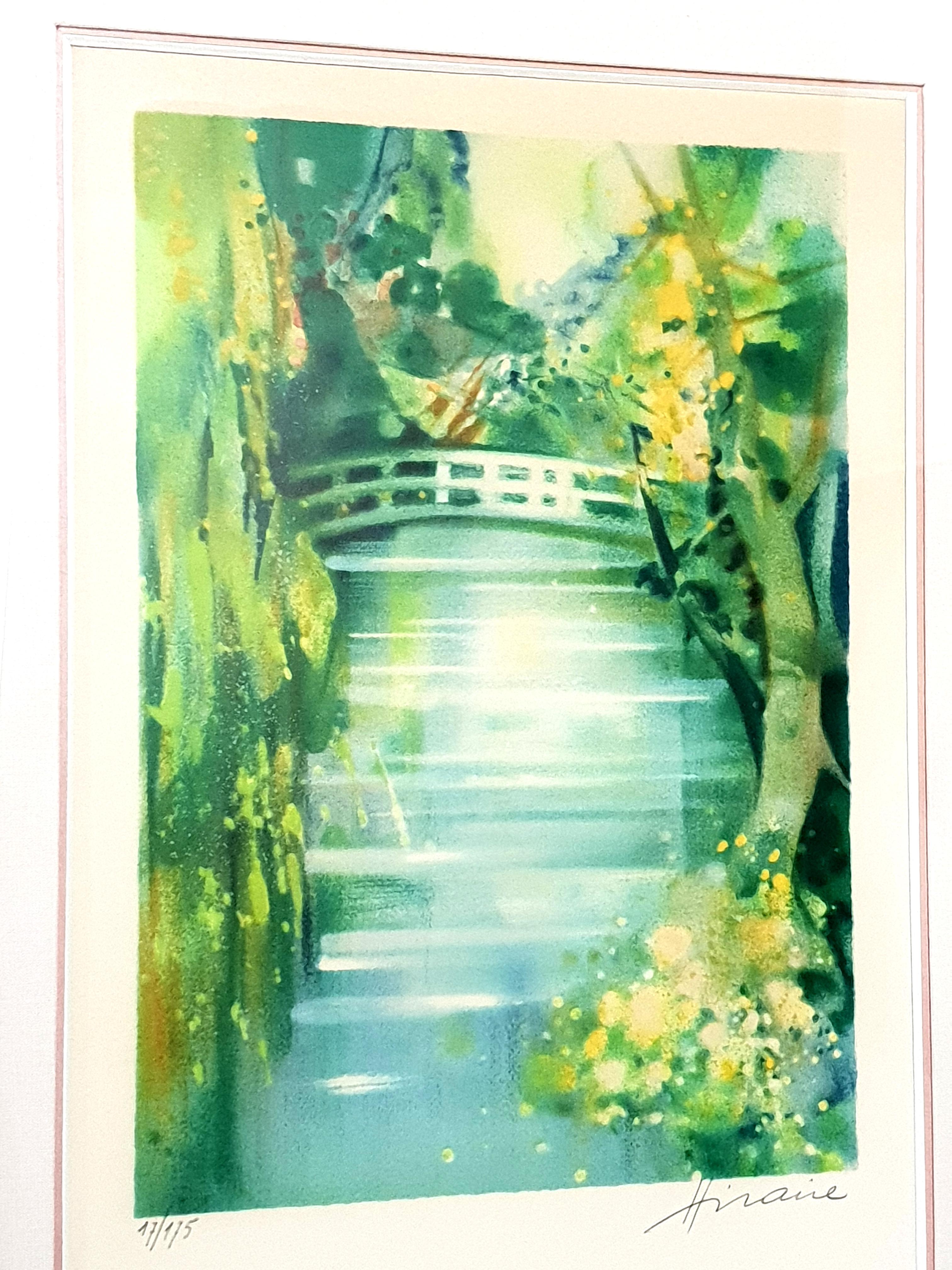 Camille Hilaire - Nature - Signed Original Lithograph For Sale 4