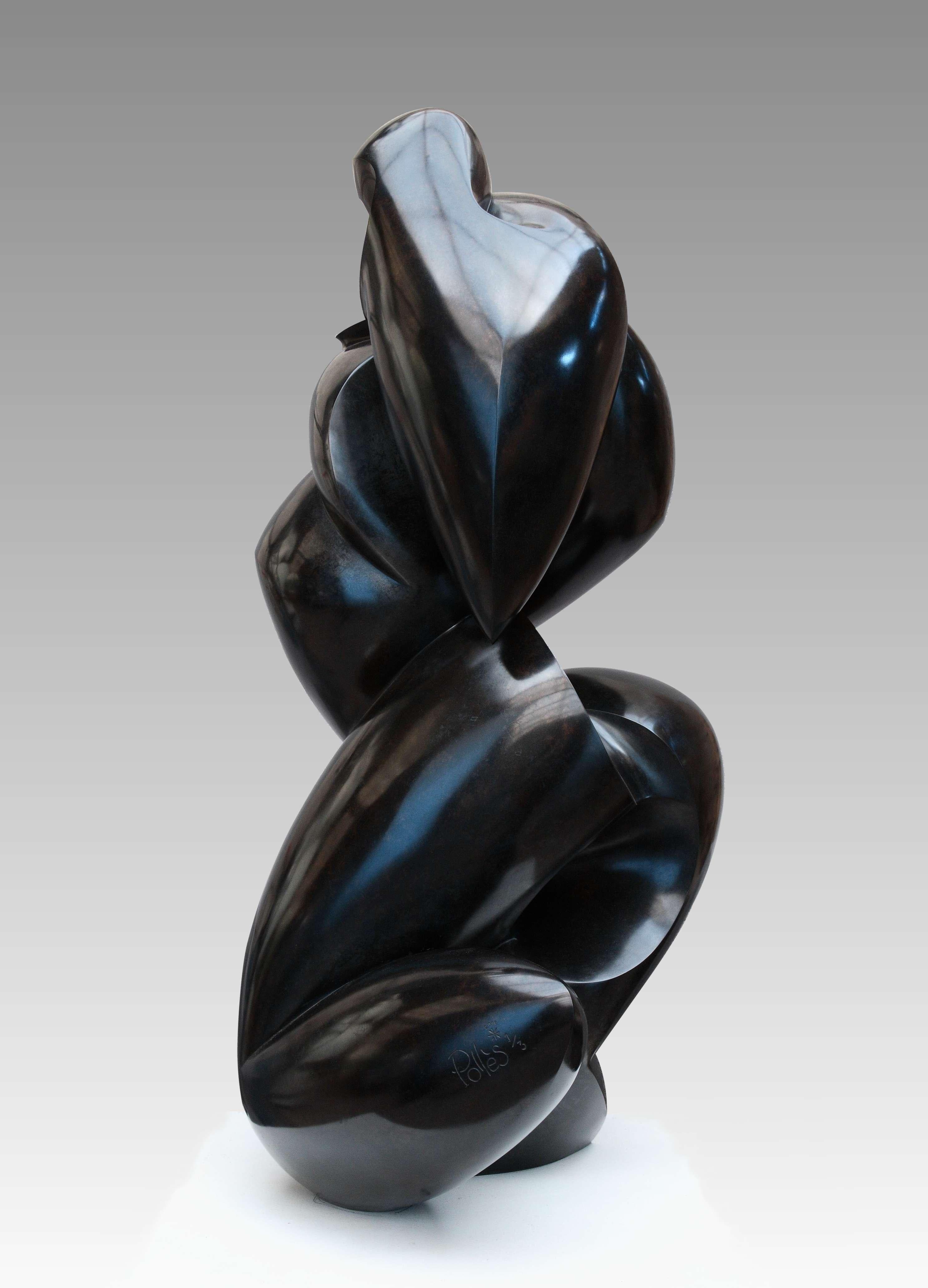 Pollès - Bronze Sculpture - Zinzolibdène For Sale 2