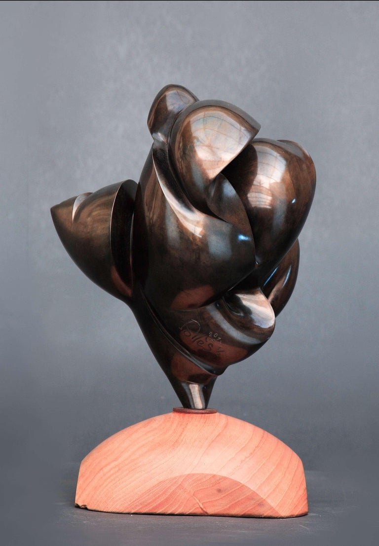 Dominique Polles - Pollès - Bronze Sculpture - Thelxinoé For Sale at ...