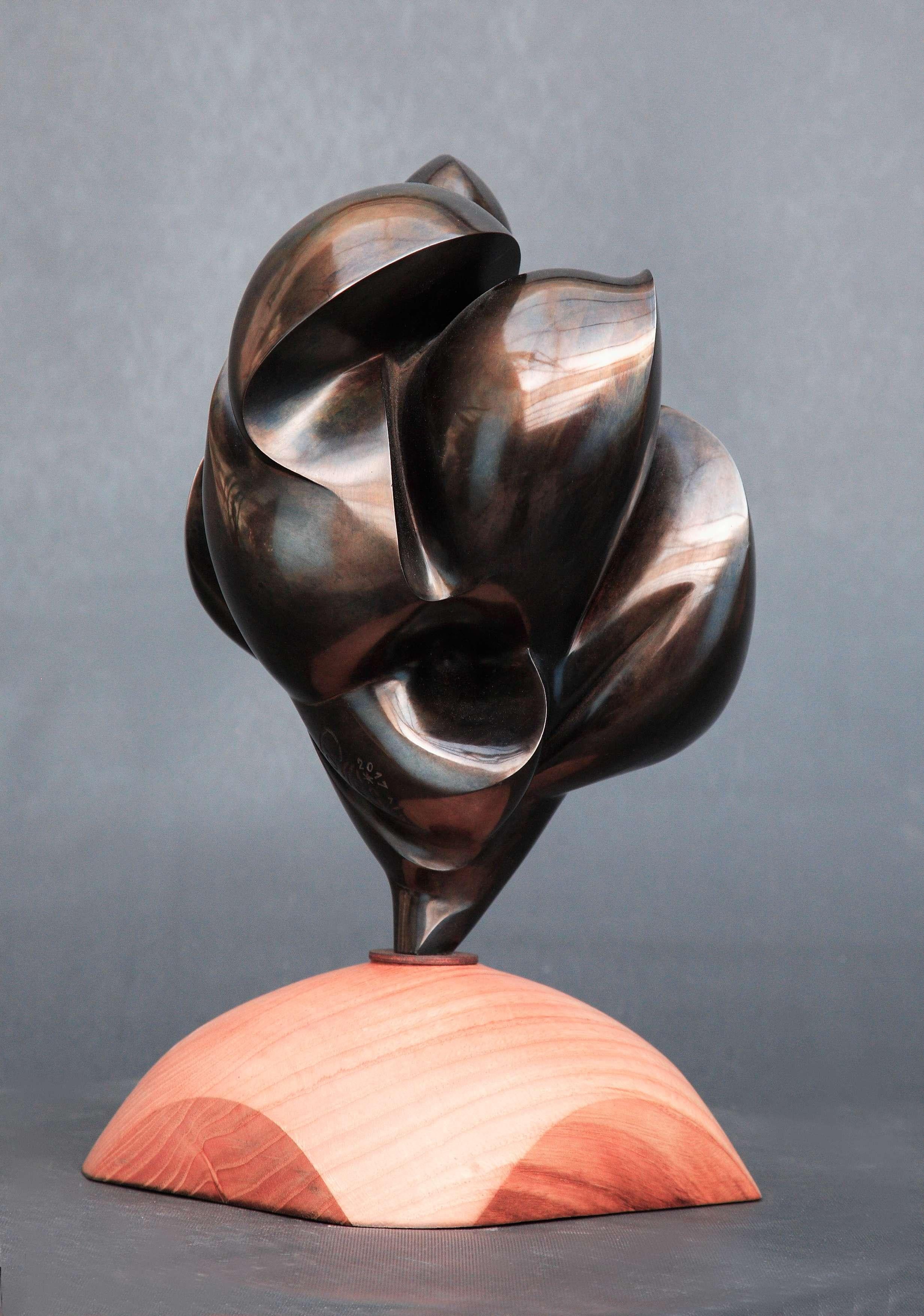 Polls - Sculpture en bronze - Thelxino en vente 3