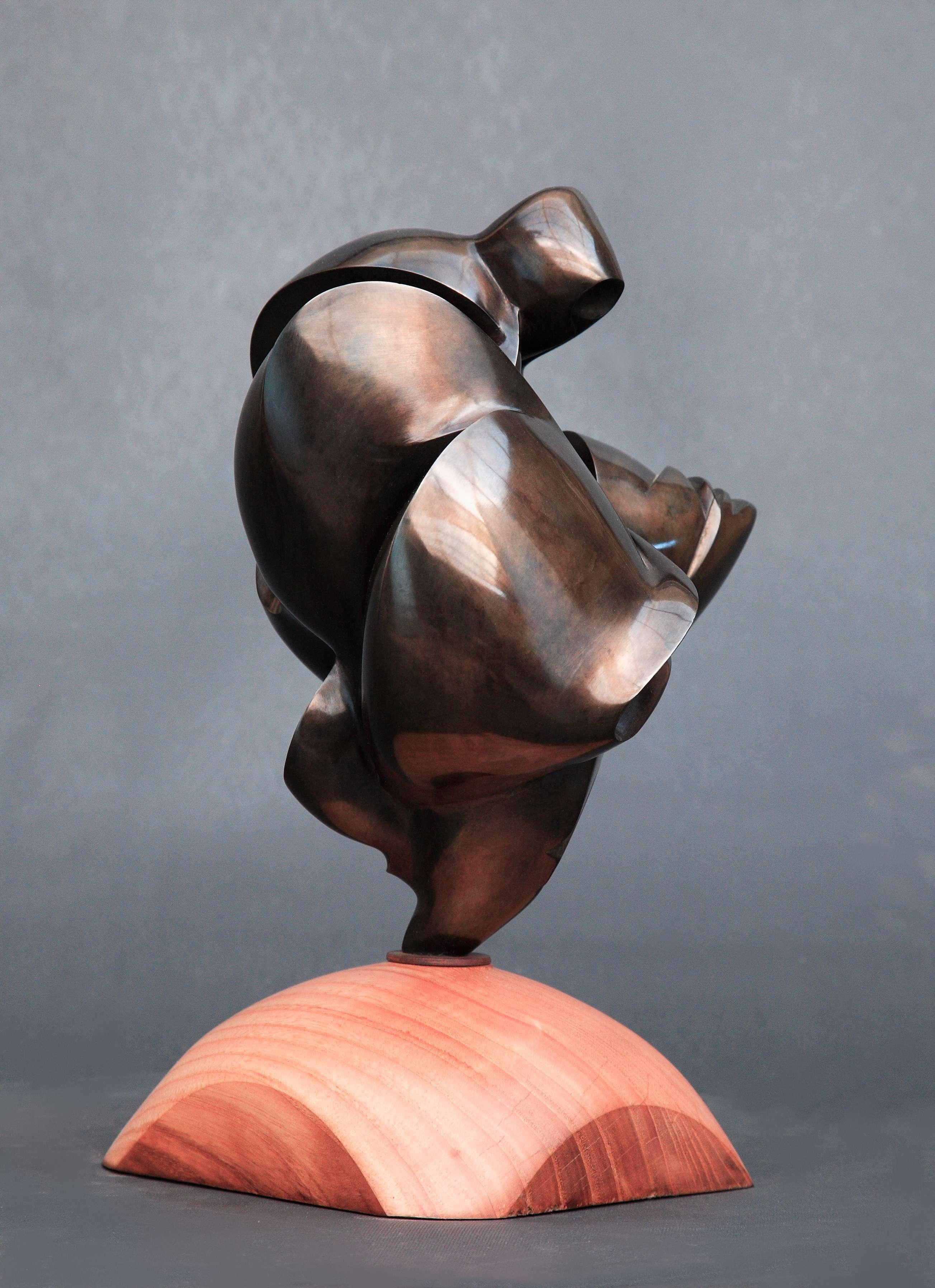 Polls - Sculpture en bronze - Thelxino en vente 5