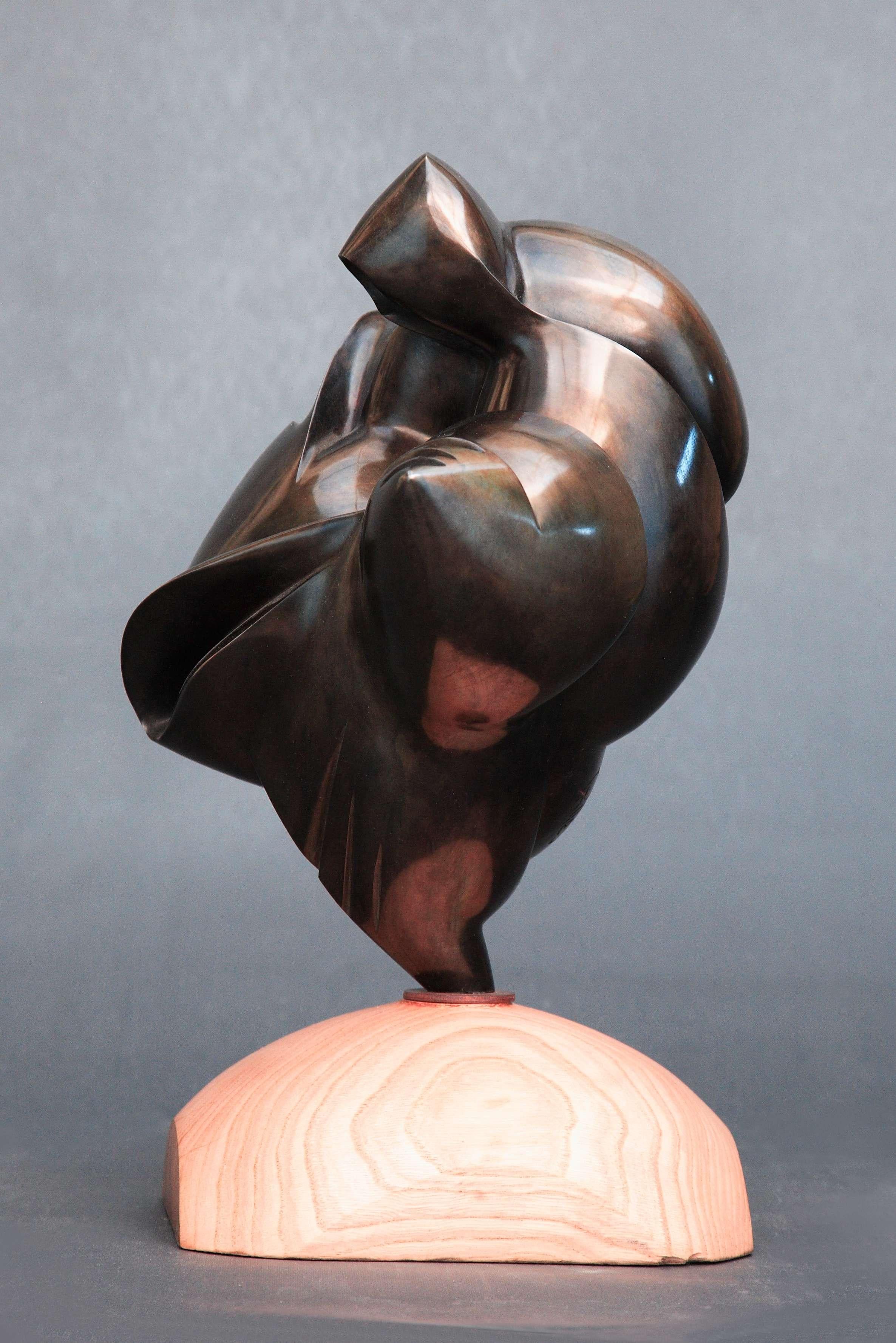 Polls – Bronze-Skulptur – Thelxino (Zeitgenössisch), Sculpture, von Dominique Polles 