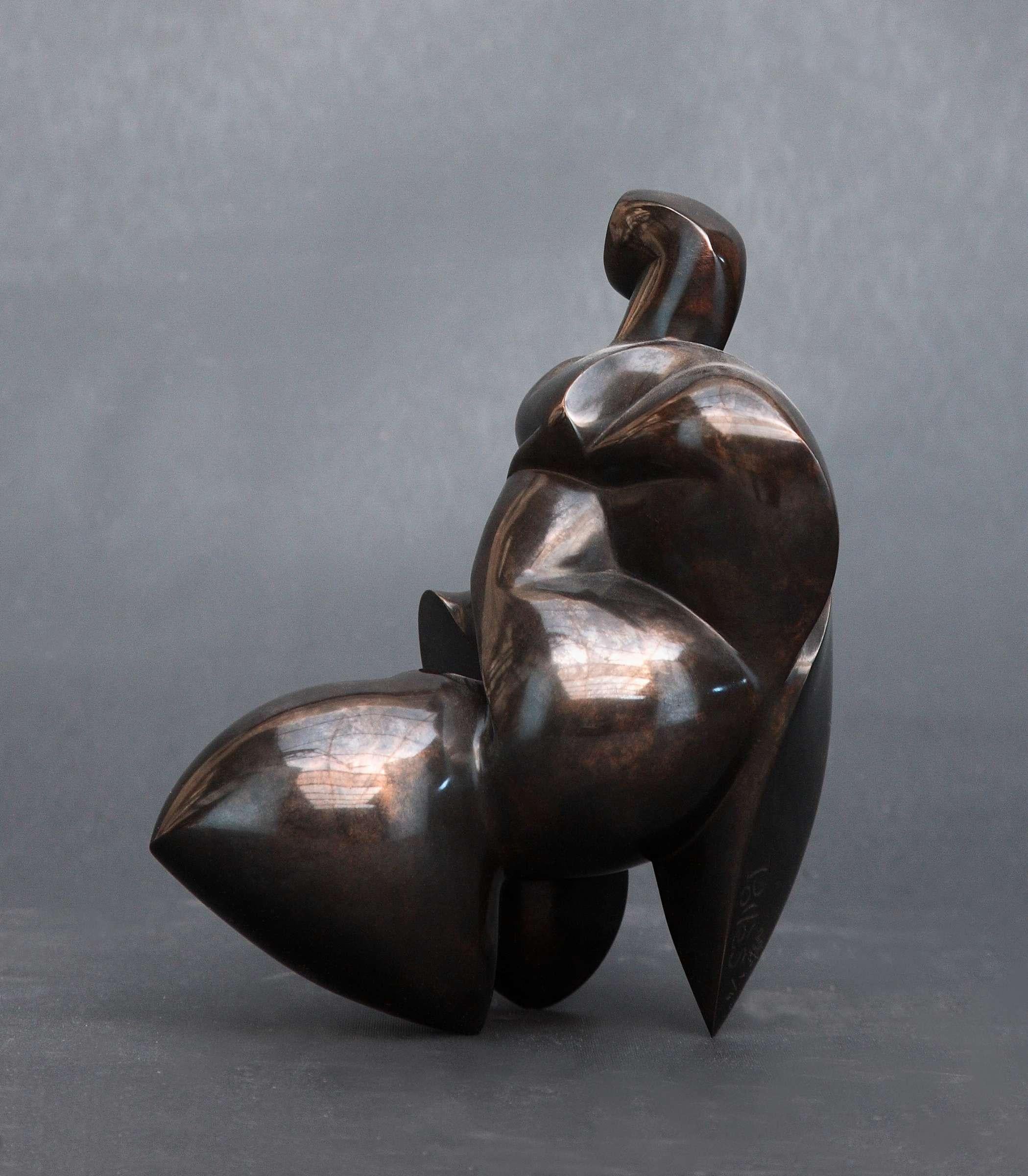 Polls - Bronze-Skulptur - Oxynamide (Zeitgenössisch), Sculpture, von Dominique Polles 